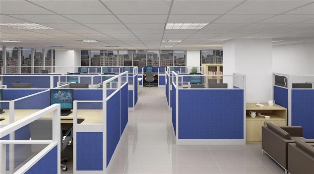 Vách ngăn nỉ trong văn phòng